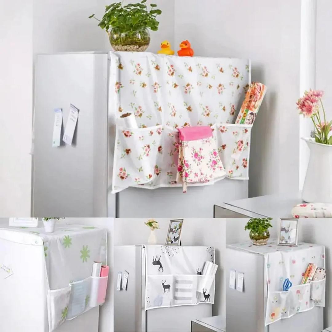 EVA Printed Refrigerator Cover Multicolor 130x55cm